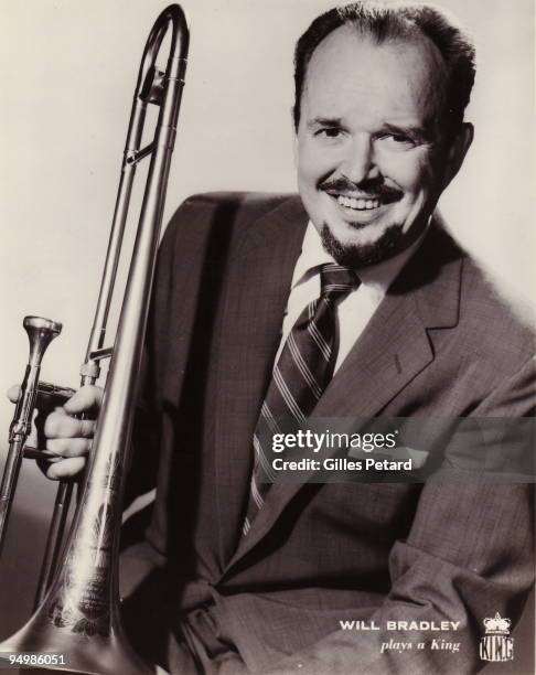 Will Bradley poses for a studio portrait in 1959.