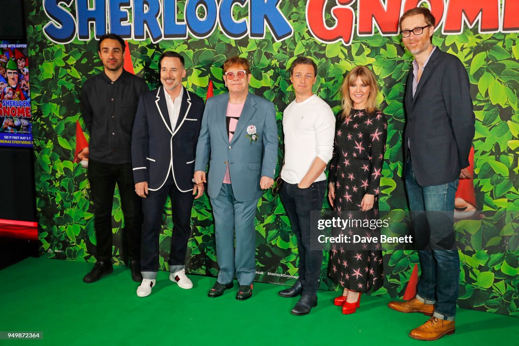 "Sherlock Gnomes" Family Gala Screening Hosted By Sir Elton John & David Furnish - VIP Arrivals