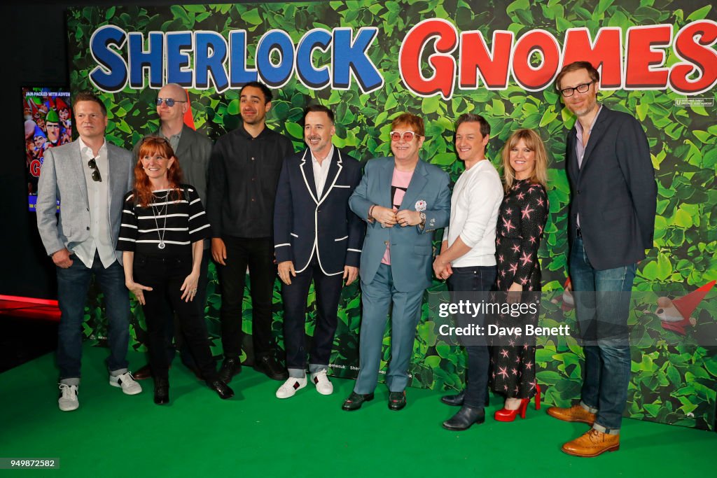 "Sherlock Gnomes" Family Gala Screening Hosted By Sir Elton John & David Furnish - VIP Arrivals