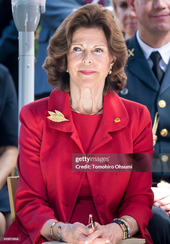 King Carl Gustav And Queen Silvia of Sweden Visit Japan - Day 1