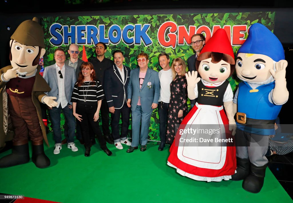 "Sherlock Gnomes" Family Gala Screening Hosted By Sir Elton John & David Furnish - VIP Arrivals