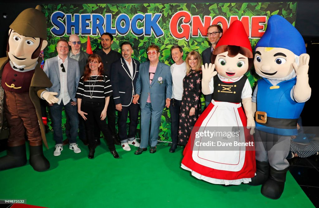 "Sherlock Gnomes" Family Gala Screening Hosted By Sir Elton John & David Furnish - VIP Arrivals