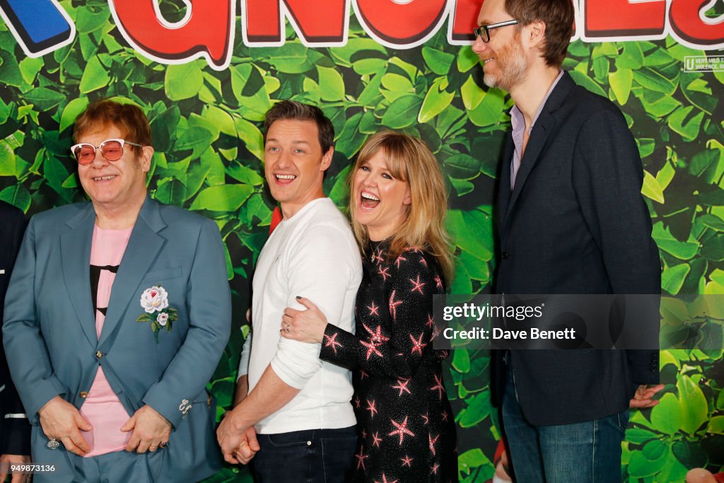 "Sherlock Gnomes" Family Gala Screening Hosted By Sir Elton John & David Furnish - VIP Arrivals