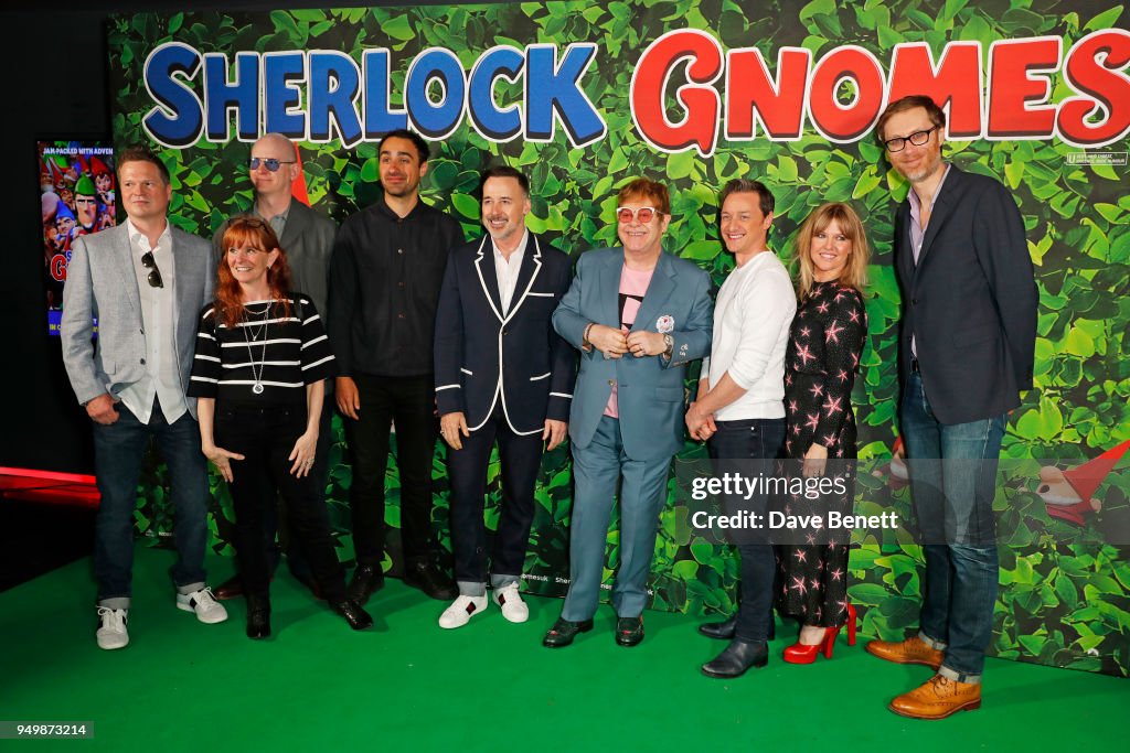 "Sherlock Gnomes" Family Gala Screening Hosted By Sir Elton John & David Furnish - VIP Arrivals