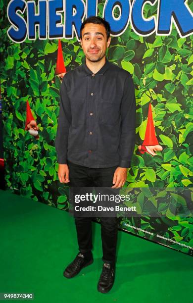 Jamie Demetriou attends the Family Gala Screening of "Sherlock Gnomes" hosted by Sir Elton John and David Furnish at Cineworld Leicester Square on...