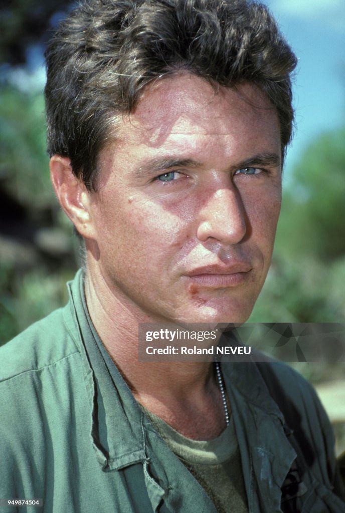 Tom Berenger sur le tournage de 'Platoon'