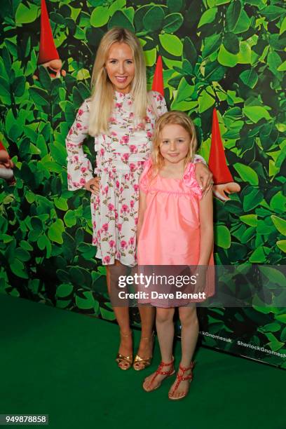 Naomi Isted and daughter Fleur attend the Family Gala Screening of "Sherlock Gnomes" hosted by Sir Elton John and David Furnish at Cineworld...