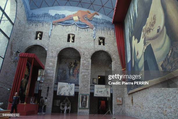 Musée Salvador Dali à Figueres en novembre 1981, Espagne.