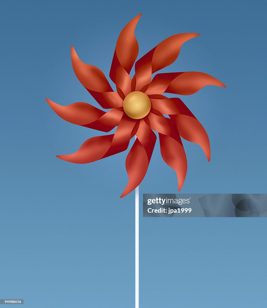 Paper windmill