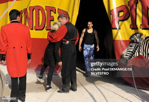 The Pinder Circus was created over 150 years ago. Each year it stops off at around 130 towns. Its big top seats 2500 people and is put up or down 260...