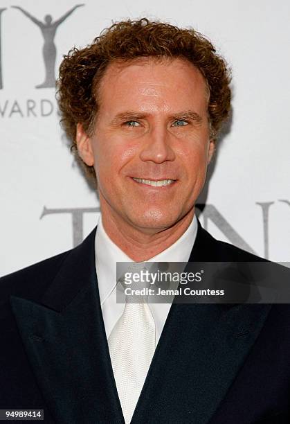 Actor Will Ferrell attends the 63rd Annual Tony Awards at Radio City Music Hall on June 7, 2009 in New York City.