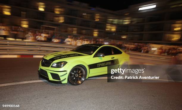 Supercars spotters taking pictures and videos during the Top Marques Monaco at the Grimaldi Forum on April 22, 2018 in Monte-Carlo, Monaco.The Top...