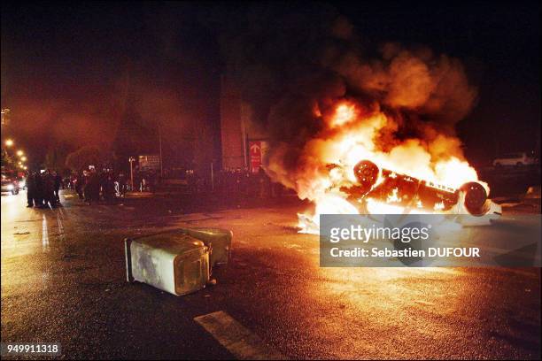 Rioting in Aulnay-sous-Bois several vehicles were set on fire Nov. 2 in the streets of this Paris suburb. Rioting in Aulnay-sous-Bois several...