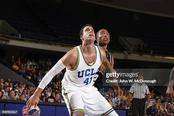 Classic: UCLA Nikola Dragovic in action vs Butler Willie Veasley at Honda Center. Anaheim, CA CREDIT: John W. McDonough