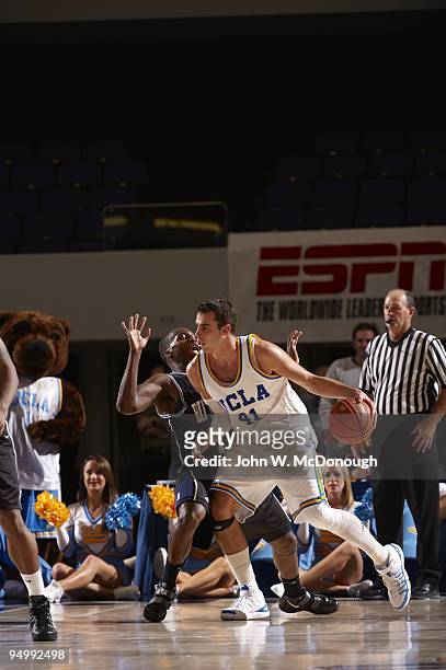 Classic: UCLA Nikola Dragovic in action vs Butler at Honda Center. Anaheim, CA CREDIT: John W. McDonough