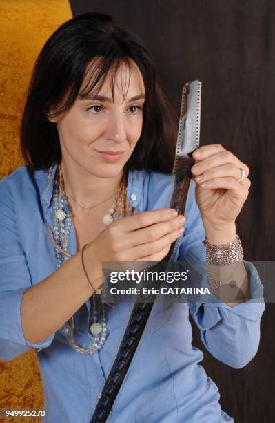 28th Mediterranean Film Festival.Close up of Italian actress Valentina Carnelutti.