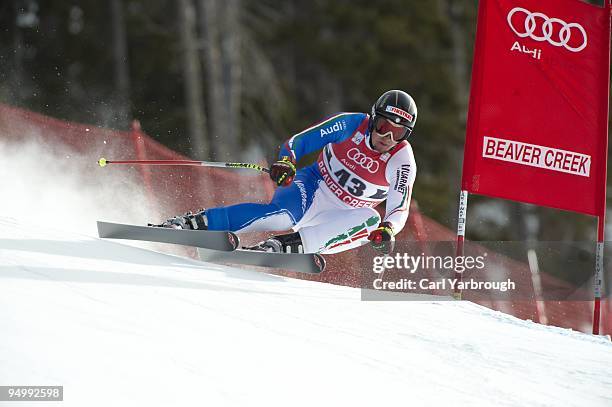 Audi FIS Ski World Cup: Italy Dominik Paris in action during Men's Downhill at Beaver Creek Resort. Beaver Creek, CO 12/5/2009 CREDIT: Carl Yarbrough