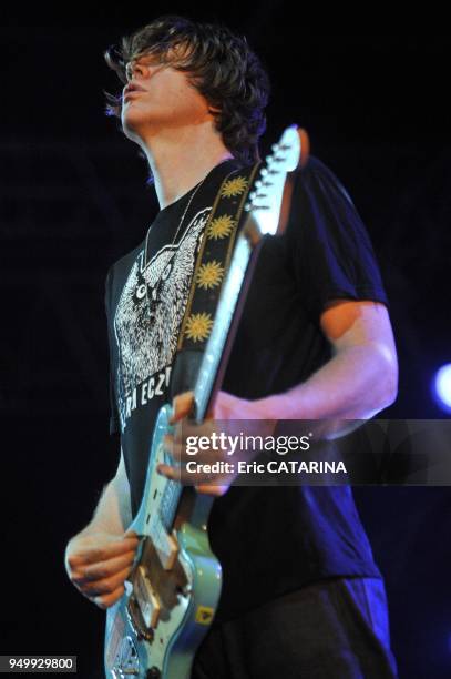 Les Mediterraneennes de Leucate. Music Festival. US Band Sonic Youth performing Live.