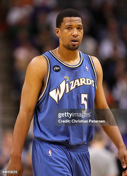 Dominic McGuire of the Washington Wizards during the NBA game against the Phoenix Suns at US Airways Center on December 19, 2009 in Phoenix, Arizona....