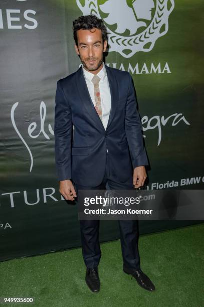 Aaron Diaz attends the 2018 Sachamama Green Gala Awards at Magic City Studios on April 21, 2018 in Miami, Florida.