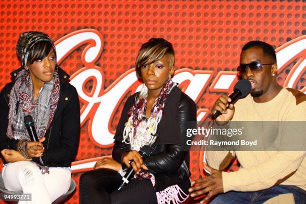 December 11: Dirty Money is interviewed at the "Coca-Cola Lounge" in Chicago, Illinois on December 11, 2009.