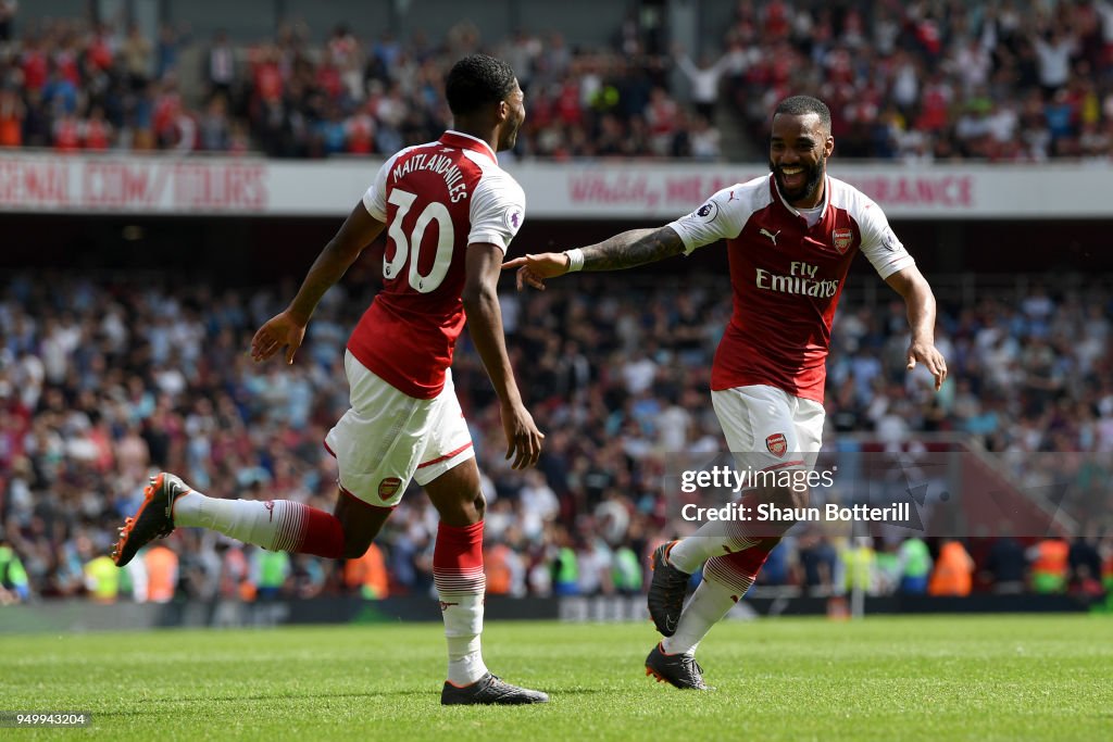 Arsenal v West Ham United - Premier League