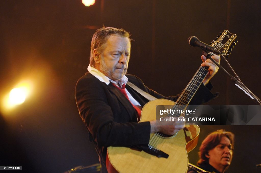 23rd Francofolies de La Rochelle.Concert of French singer Renaud