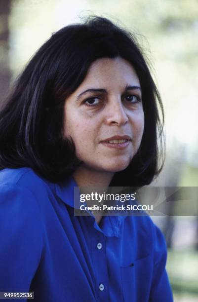 Portrait de Christina Onassis le 5 août 1982 à Skorpios, Grèce.