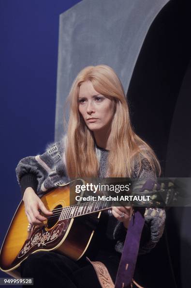 La chanteuse Workman sur scène en 1979 à Paris, France