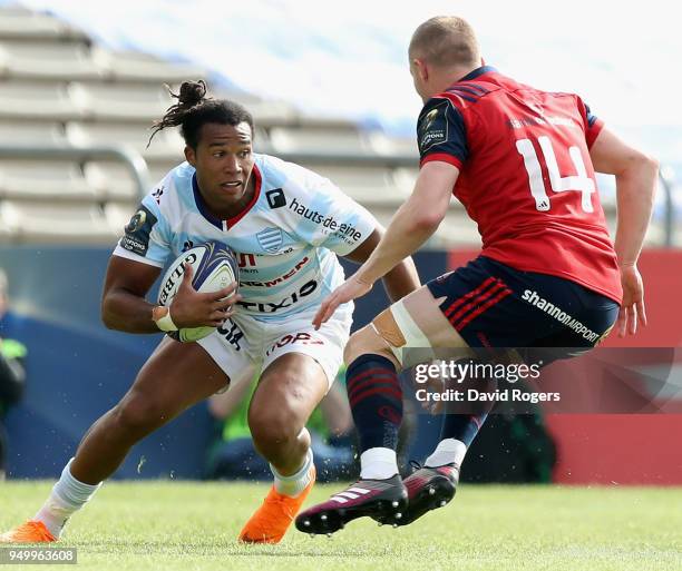 George Thomas Rugby Racing 92 V Munster Rugby European Rugby Champions Cup Semi Final ...