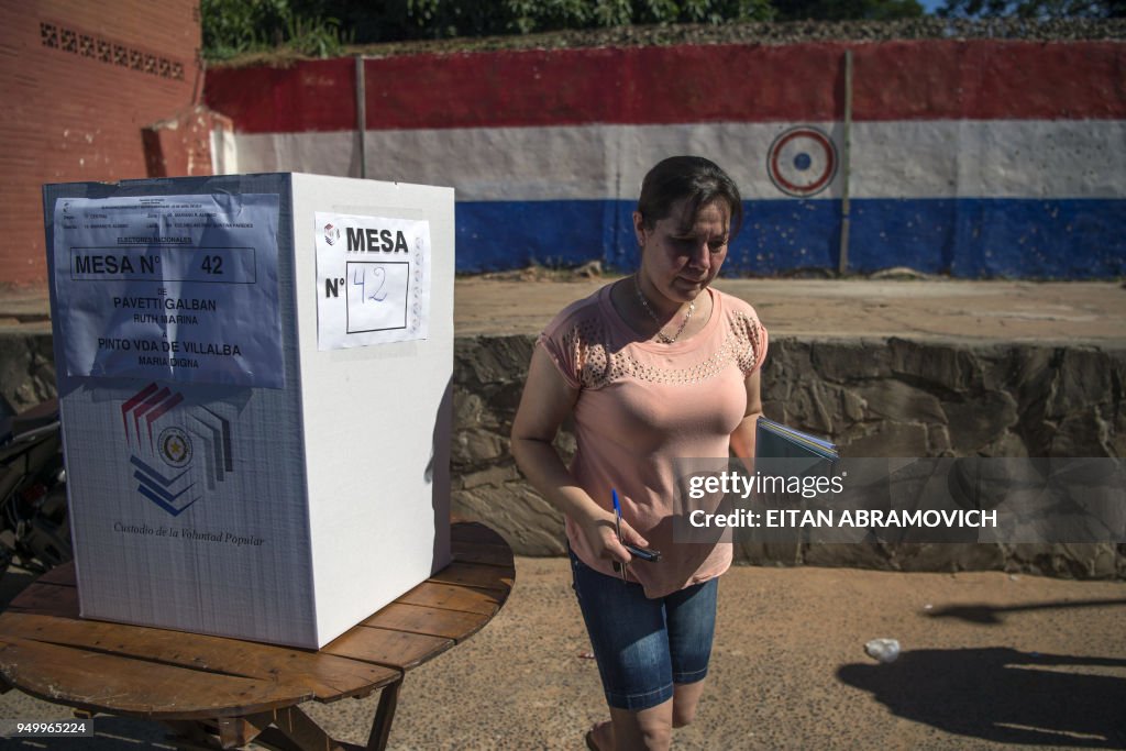 PARAGUAY-ELECTION-VOTERS