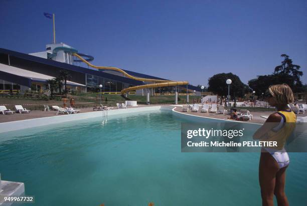 Parc aquatique Zygofolies à Nice, France.