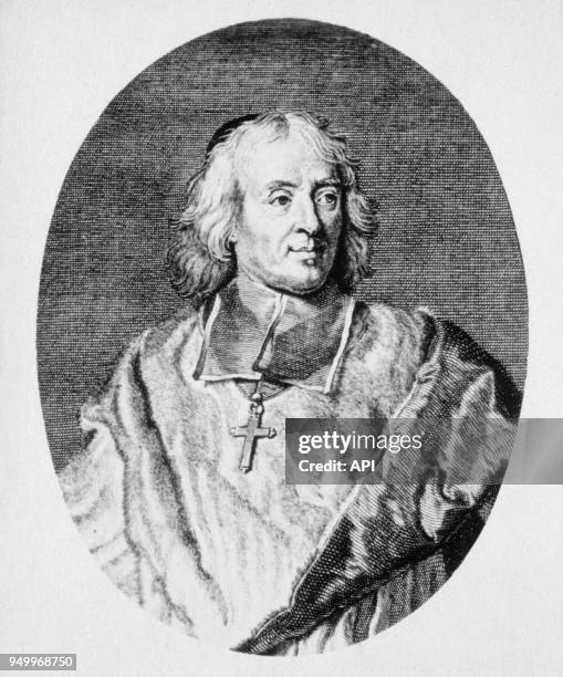 Jacques-Bénigne Bossuet, écrivain français du 17ème siècle, France.