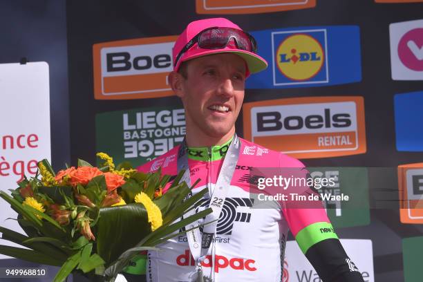 Podium / Michael Woods of Canada and Team EF Education First - Drapac P/B Cannondale / during the104th Liege-Bastogne-Liege 2018 a 258,5km race from...