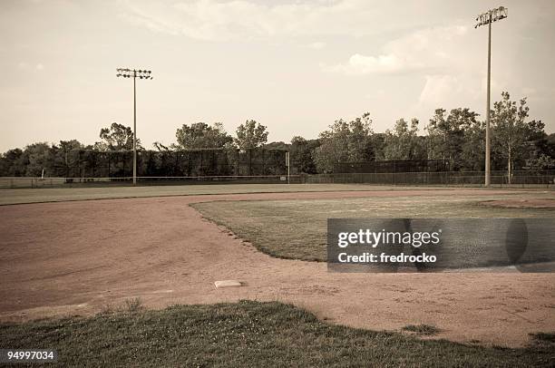 baseball - baseball outfield stock pictures, royalty-free photos & images