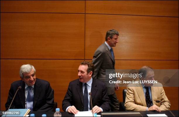 Jean-Pierre Chevenement, Francois Bayrou, Noel Mamere, Philippe de ViIlliers.