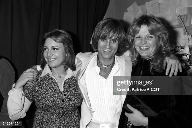 Dave, Marie Myriam and Jeane Manson.