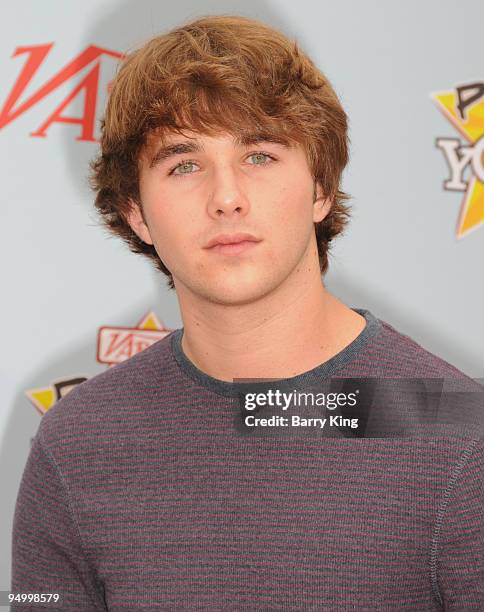 Actor Hutch Dano arrives to Variety's 3rd Annual "Power of Youth" event held at the Paramount Studios - backlot on December 5, 2009 in Los Angeles,...