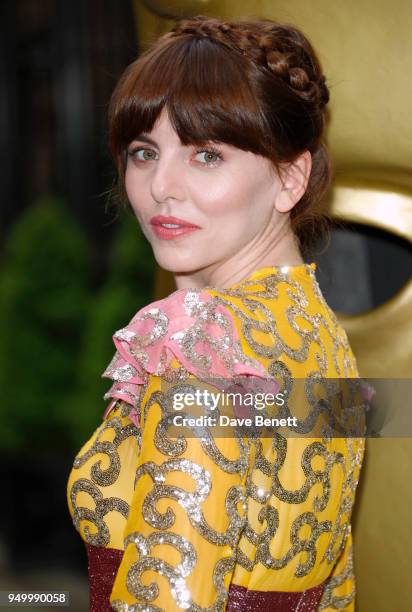 Ophelia Lovibond arrives at the British Academy Television Craft Awards held at The Brewery on April 22, 2018 in London, England.