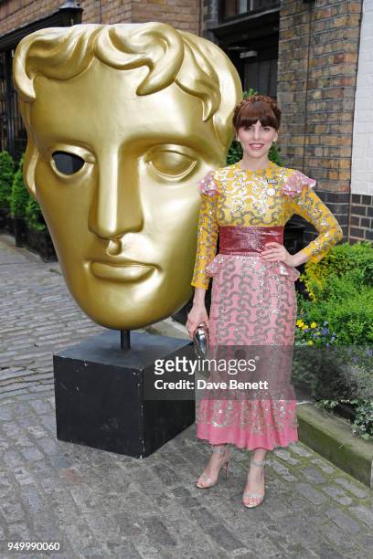 Ophelia Lovibond arrives at the British Academy Television Craft Awards held at The Brewery on April 22, 2018 in London, England.