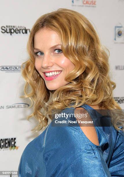 Ellen Hollman attends the Cambodian Children's Fund and Children Of The Night Holiday Charity event at Shop For A Cause Pop-Up Boutique on December...