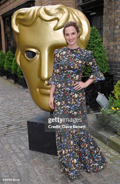 Ruth Bradley arrives at the British Academy Television Craft Awards held at The Brewery on April 22, 2018 in London, England.