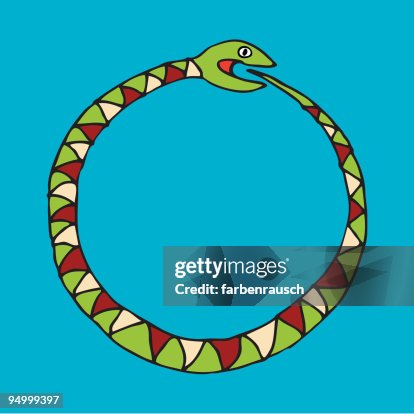 Round Pattern Snake Round Snake High-Res Vector Graphic - Getty Images