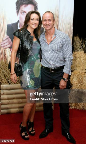 Michelle Bridges and Bill Moore attend the Australian premiere of "Did You Hear About The Morgans?" at Event Cinemas George Street on December 22,...