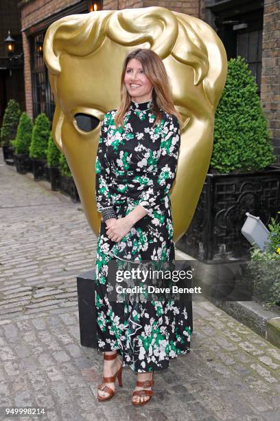 Sharon Horgan arrives at the British Academy Television Craft Awards held at The Brewery on April 22, 2018 in London, England.