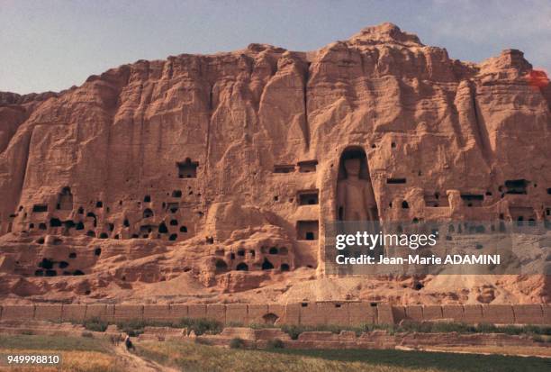 Sanctuaire bouddhiste de Bamiyan en Afghanistan.