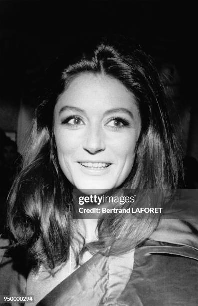 Portrait de l'actrice française Anouk Aimée.