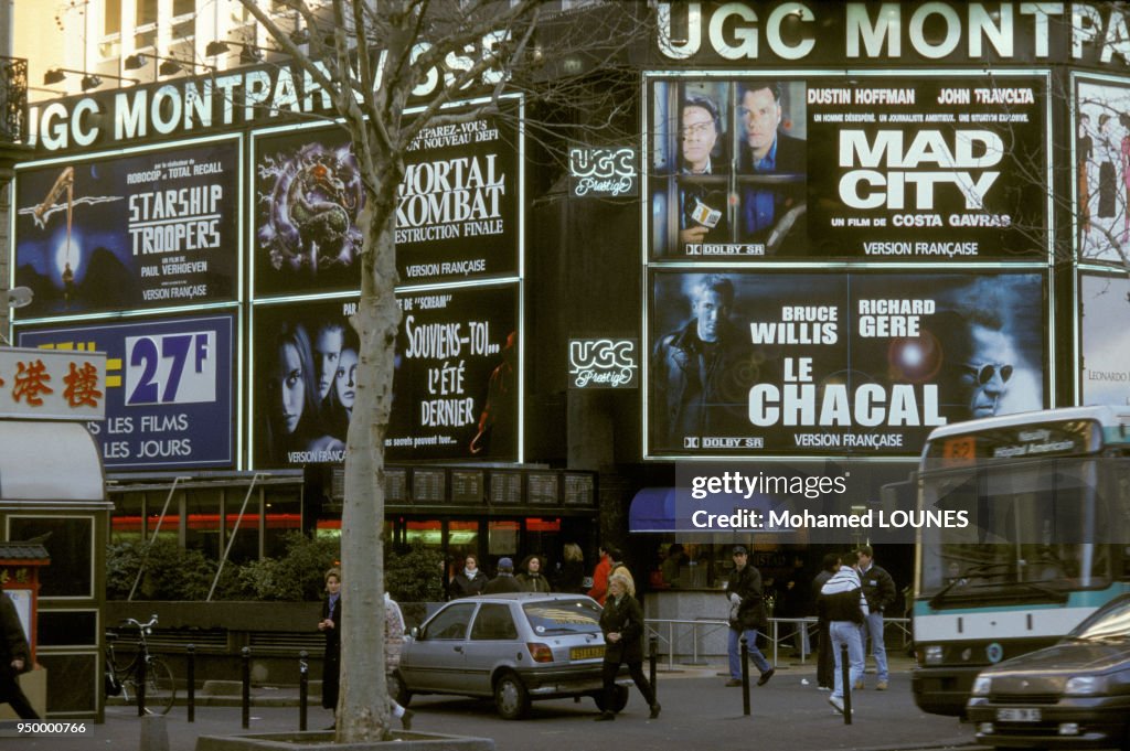 Le cinema UGC Montparnasse en 1988
