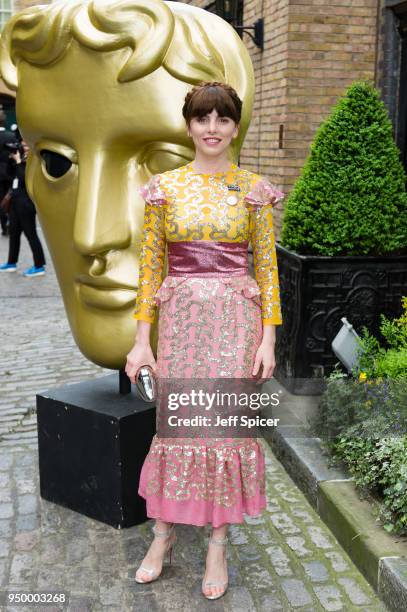 Ophelia Lovibond attends the BAFTA TV Awards held at The Brewery on April 22, 2018 in London, England.