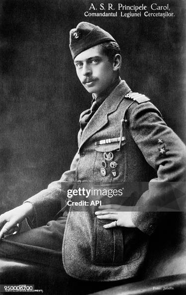 Portrait du Prince Carol, Prince héritier de Roumanie Portrait du Prince Carol, Prince héritier de Roumanie
